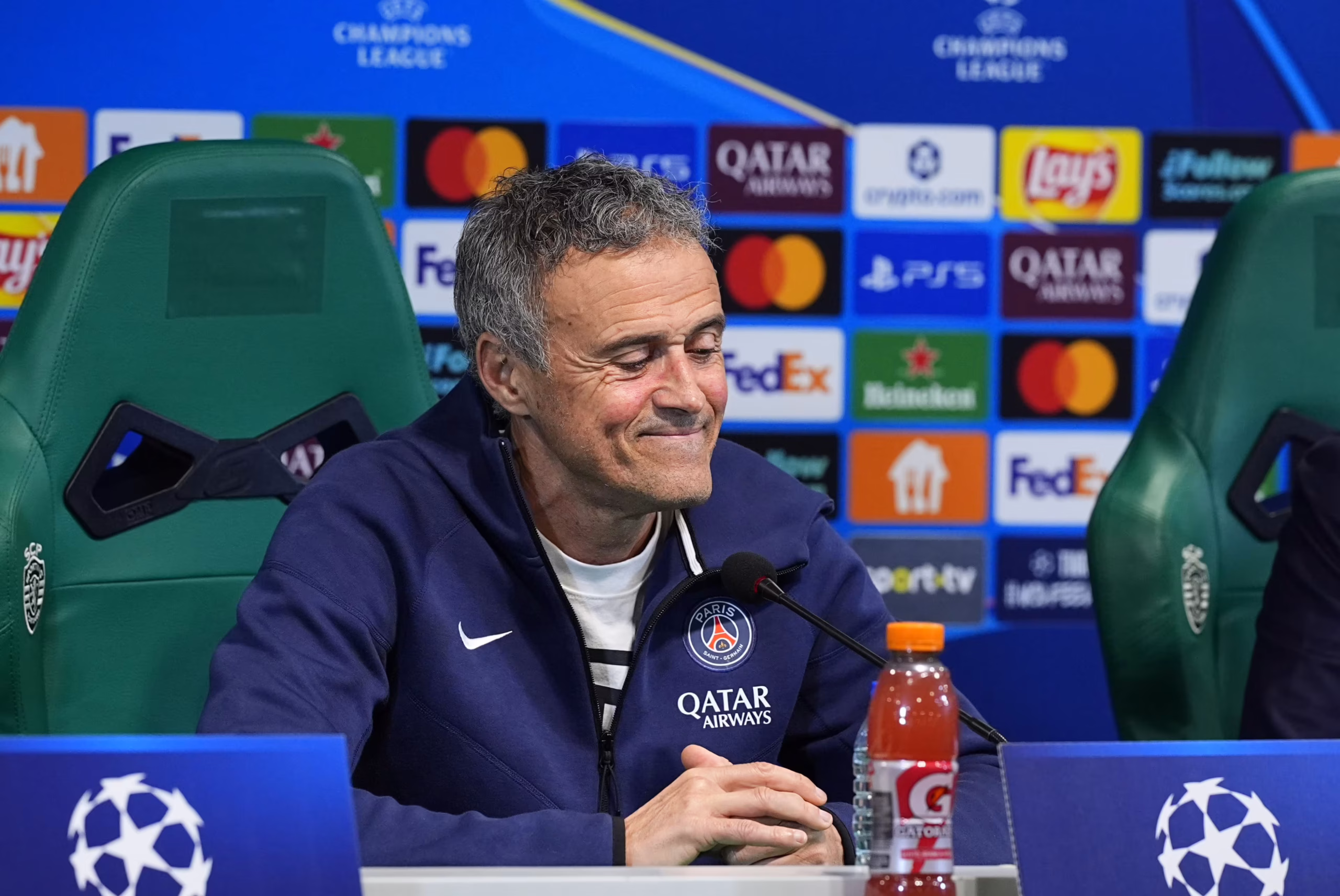 Luis Enrique przed spotkaniem ze Sportingiem