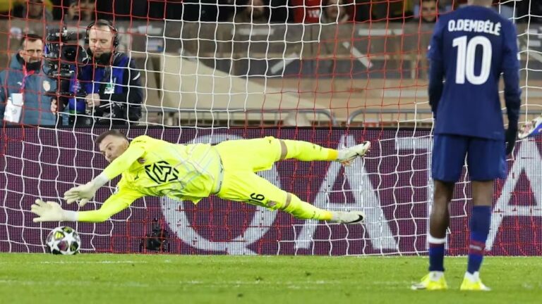 Obronił rzut karny Vitinhii: „Miałem trochę szczęścia”