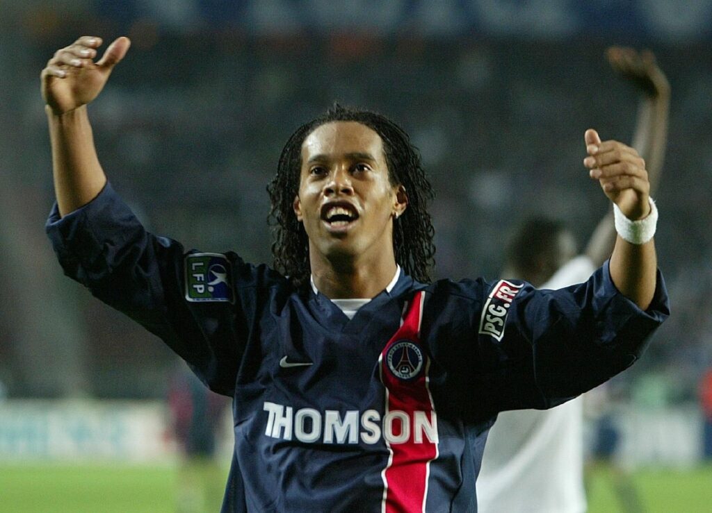 Ronaldinho / Źródło : Pinterest